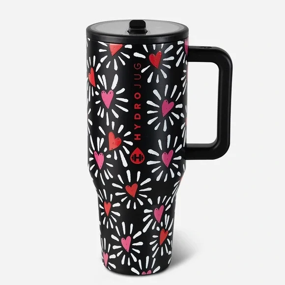 BNWT - HydroJug Limited Edition Hearts 40oz Traveler ❤️ - Picture 5 of 8